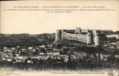 CPA Villeneuve les Avignon Le Fort St Andre