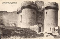 CPA Villeneuve les Avignon Fort Saint Andre (XIV siecle)