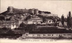 CPA Villeneuve les Avignon Le Fort Saint Andre