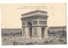 Paris (8eme) CPA L'arc de triomphe de l'Etoile