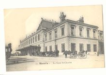 Marseille CPA La gare St Charles