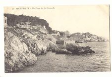 Marseille CPA un coin de la corniche