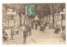 Vichy CPA Le parc du casino Allee centrale