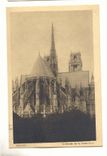Orleans CPA L'abside de la cathedrale