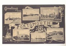 Grande Bretagne CPA Greetings from portsmouth
