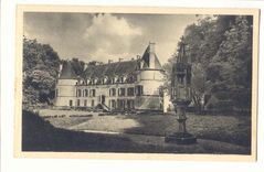Chateau de Bussy Rabutin CPA Facade sur les jardins