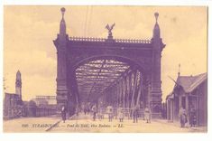 Strasbourg CPA Pont de Kehl rive Badoise