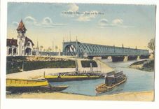 Strasbourg CPA Pont sur le Rhin