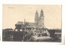 Allemagne Magdeburg CPA Der Dom