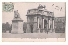 Paris (1er) CPA Arc de triomphe du carrousel