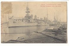 cochinchine CPA Saion Navires curasses pres des quais (bateau ship)
