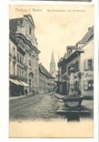 Allemagne CPA Freiburg i Baden Berholdstrasse und Universitat