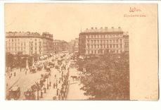 Autriche Austria CPA wien Elisabethbrucke