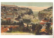 Algerie Constantine CPA La Trouee et la passerelle de Sidi M'Cid