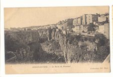 Algerie Constantine CPA Le ravin du Rhummel