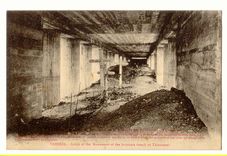 CPA Militaria Verdun Inside of the monument of the bayonnets trench to Thiaumont