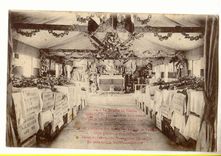 CPA Militaria La bataille de VErdun Interieur de l'ossuaire de Douaumont