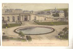 Versailles CPA Le parc du chateau Bassin du parterre de la Grande Orangerie