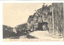Gerardmer CPA Le tunnel de Munster et vue sur le col de la Schlucht