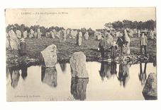 carnac CPA Fin des alignements du Menec
