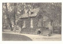 Versailles CPA Le boudoir du petit Trianon