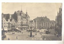 Allemagne Der Rhein CPA bonn Markpltaz m Rathaus