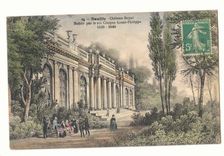 Neuilly CPA Chateau royal Habite par le roi citoyen Louis Philippe 1830-1840