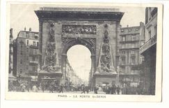 Paris (11eme) CPA La porte St Denis