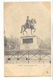 Paris CPA statue de Henti IV