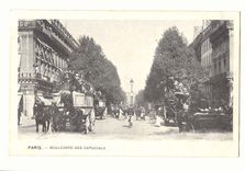 Paris (9eme) CPA Boulevard des Capucines