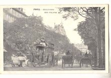 Paris (9eme) CPA Boulevard des Italiens