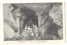 Versailles CPA Le parc : la grotte d'Apollon