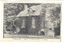 Versailles CPA Hameau de Marie Antoinette : le boudoir