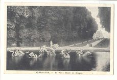 Versailles CPA Le parc : bassin du Dragon