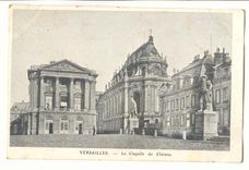 Versailles CPA La chapelle du chateau