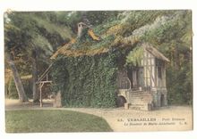 Versailles CPA Petit Trianon Le boudoir de Marie Antoinette