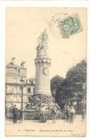 Troyes CPA Monument des enfants de l'Aube