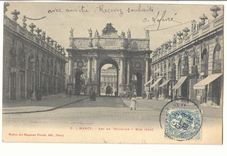 Nancy CPA Arc de Triomphe Rue Here