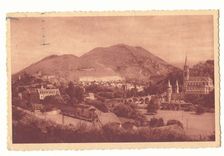 Lourdes CPA La basilique et le chateau fort