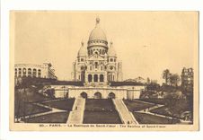 Paris (18eme) CPA La basilique du Sacre Coeur 