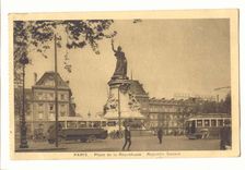Paris (3eme) CPA Place de la Republique