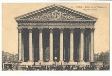 Paris (8eme) CPA Eglise de la Madeleine