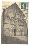 La Couronne CPA Eglise romane du 12eme FAcade