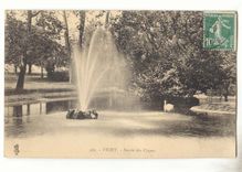 Vichy CPA Le bassin des cygnes