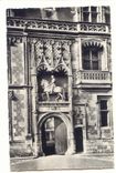 Blois CPM Entree du chateau Statue equestre de Louis XII