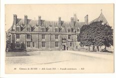 Blois CPA Le chateau Aile Louis XII Facade exterieure