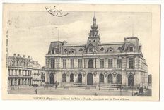 Poitiers CPA hotel de ville Facade principale sur la place d'armes