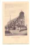 Poitiers CPA Vue generale de l'eglise avec sa fleche 