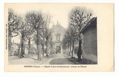 Poitiers CPA L'eglise St Jean de Montlerneuf Avenue de l'entree