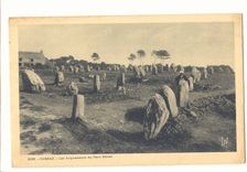 Carnac CPA Les alignements du petit Menec